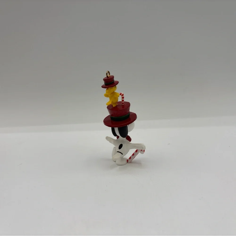 Hallmark Keepsake Ornament 1989‎ Vintage Snoopy And Woodstock Handcrafted